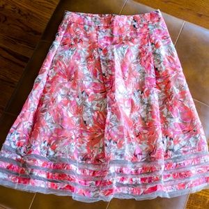 ANTHROPOLOGIE Tulle Midi Skirt